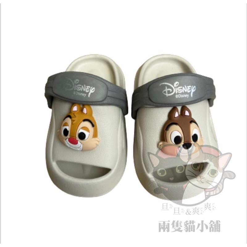 Disney 迪士尼 奇奇蒂蒂拖鞋 護趾涼鞋 休閒 防水 輕量 兒童 涼鞋 兩穿-細節圖2