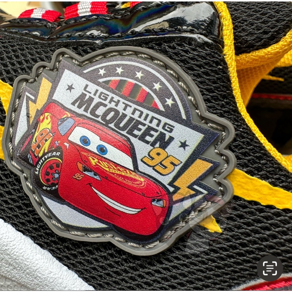 麥坤運動鞋 透氣 男童 旋轉釦 Disney布鞋 台灣製 跑車 帥氣-細節圖4