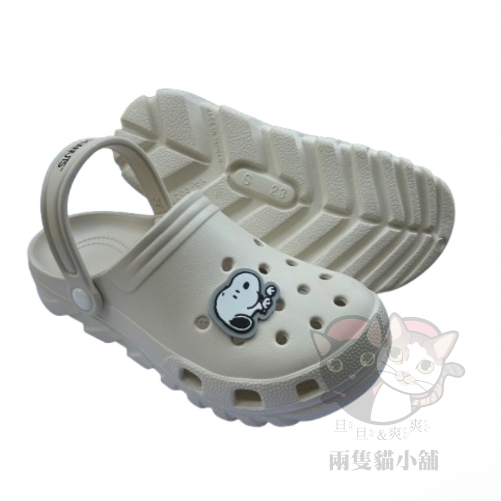 迪士尼 史努比園丁鞋 花園鞋 防水 Snoopy 輕量 布希鞋 大人 男生 女生 情侶款 情侶鞋-細節圖3