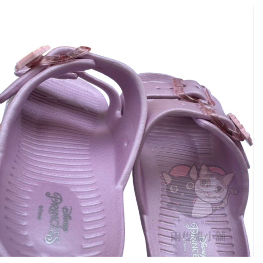 迪士尼 公主拖鞋 足弓支撐 台灣製 防水 輕量 Princess 女童 休閒 百搭-細節圖3