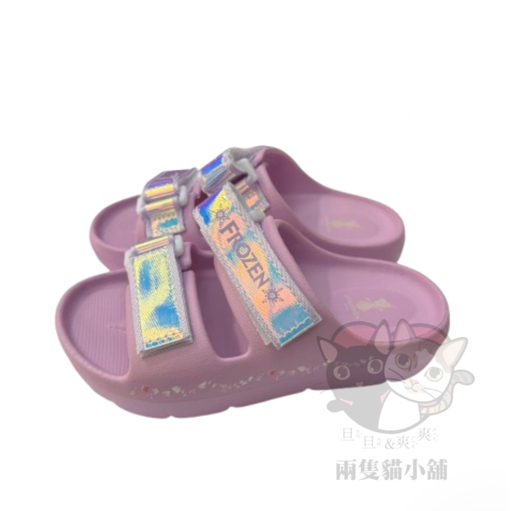 冰雪奇緣拖鞋 女童 雪寶 氣質 防水 台灣製 輕量 休閒 Frozen-細節圖2