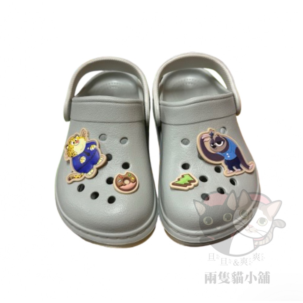 動物方程式園丁鞋 台灣製 輕量 防水 朱蒂 尼克 樹懶快俠 洪金豹 兒童 花園鞋 可愛 拖鞋 2way-規格圖5