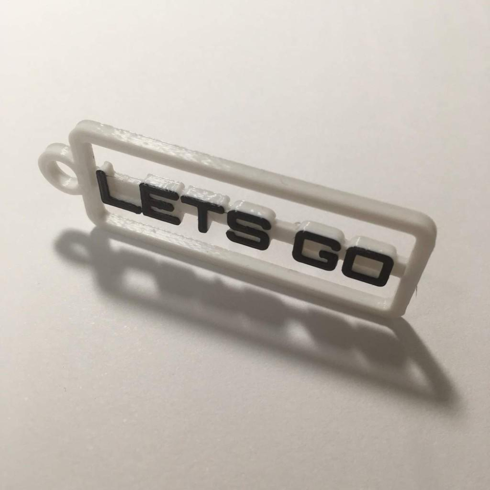 3D列印 - 車牌 雙色套色列印 鑰匙圈 （可客製化: 顏色、文字）客製化 汽車 機車 車牌 客製禮物 情人節 生日禮物-細節圖3