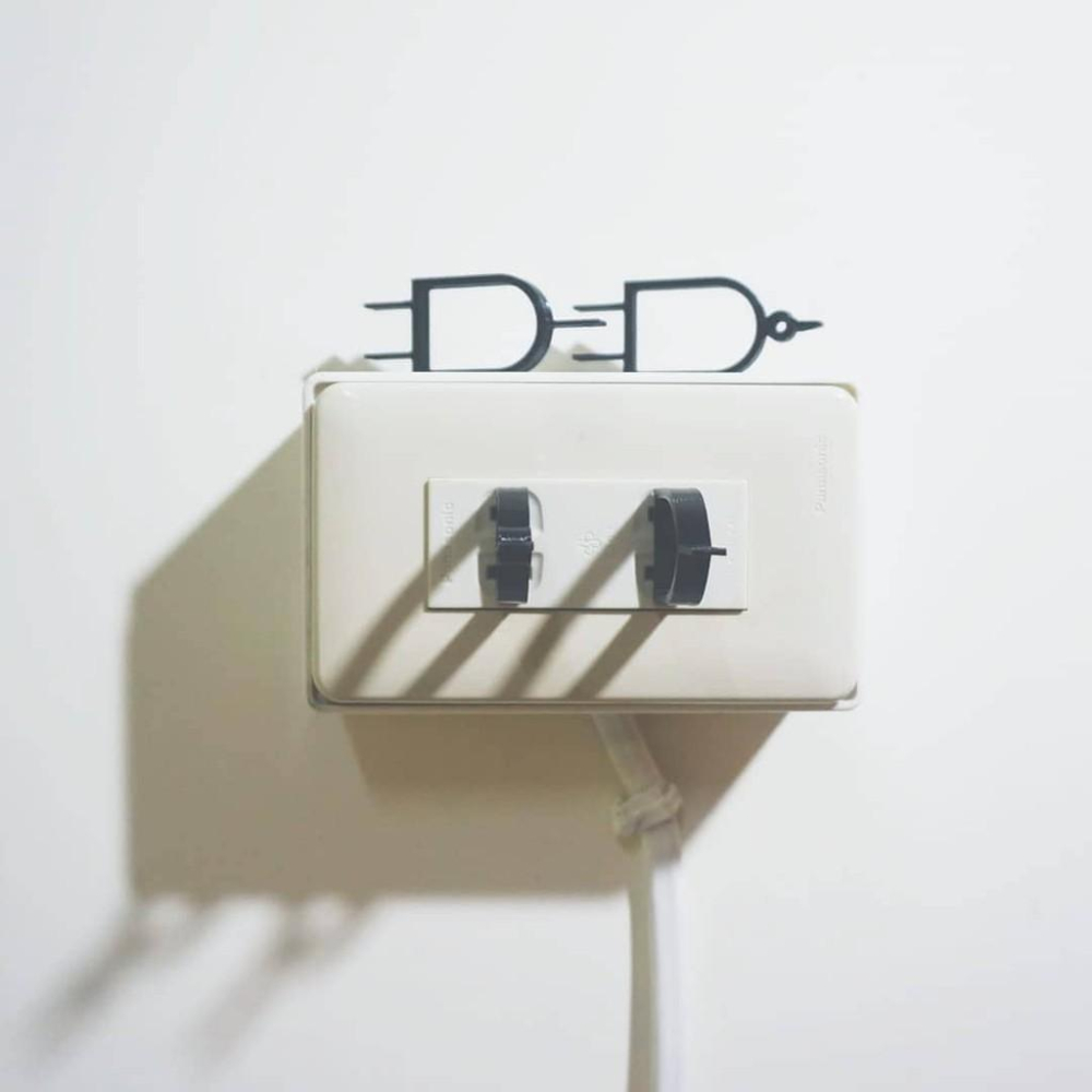 邏輯閘 插頭蓋 3D列印 OR AND NOR NAND 3C 延長線 插頭 裝飾-細節圖2