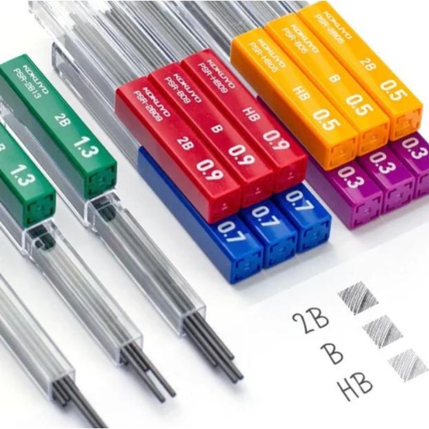 Kokuyo Enpitsu Sharp 鉛筆 造型 六角軸 自動鉛筆筆芯 | 2B 筆芯 0.3 0.5 0.7 現貨-細節圖2