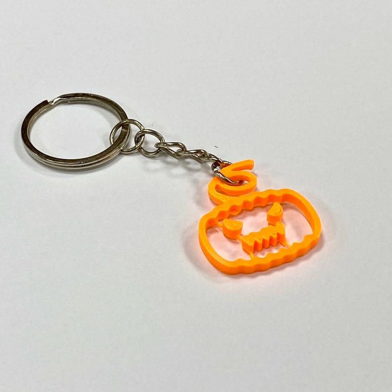 南瓜鑰匙圈｜萬聖節 南瓜 搞怪 禮物 小物 送禮-細節圖2