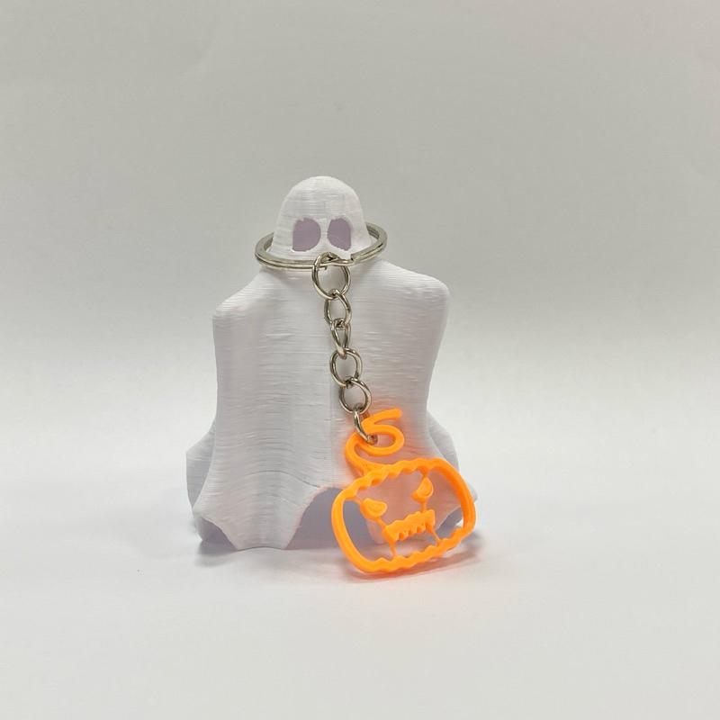 南瓜鑰匙圈｜萬聖節 南瓜 搞怪 禮物 小物 送禮-細節圖3