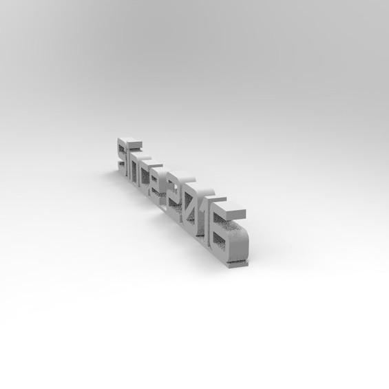 3D列印 - 客製化文字立牌 Since 環保材質PLA 店家擺飾 居家擺飾-細節圖3