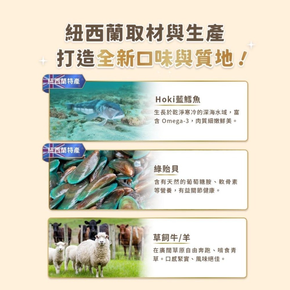 【汪喵星球】 紐西蘭進口 犬用天然低敏凍乾主食餐 80g 凍乾 貓主食 高肉含量 天然低敏 高嗜口性-細節圖6