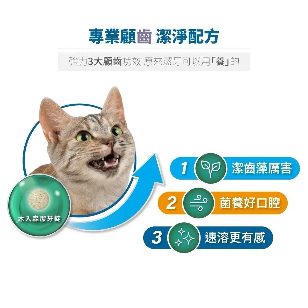 【買2袋送1袋】木入森 貓咪固齒麗潔牙錠 約30顆/袋｜貓咪潔牙mini錠【貓多多寵物小舖】-細節圖5