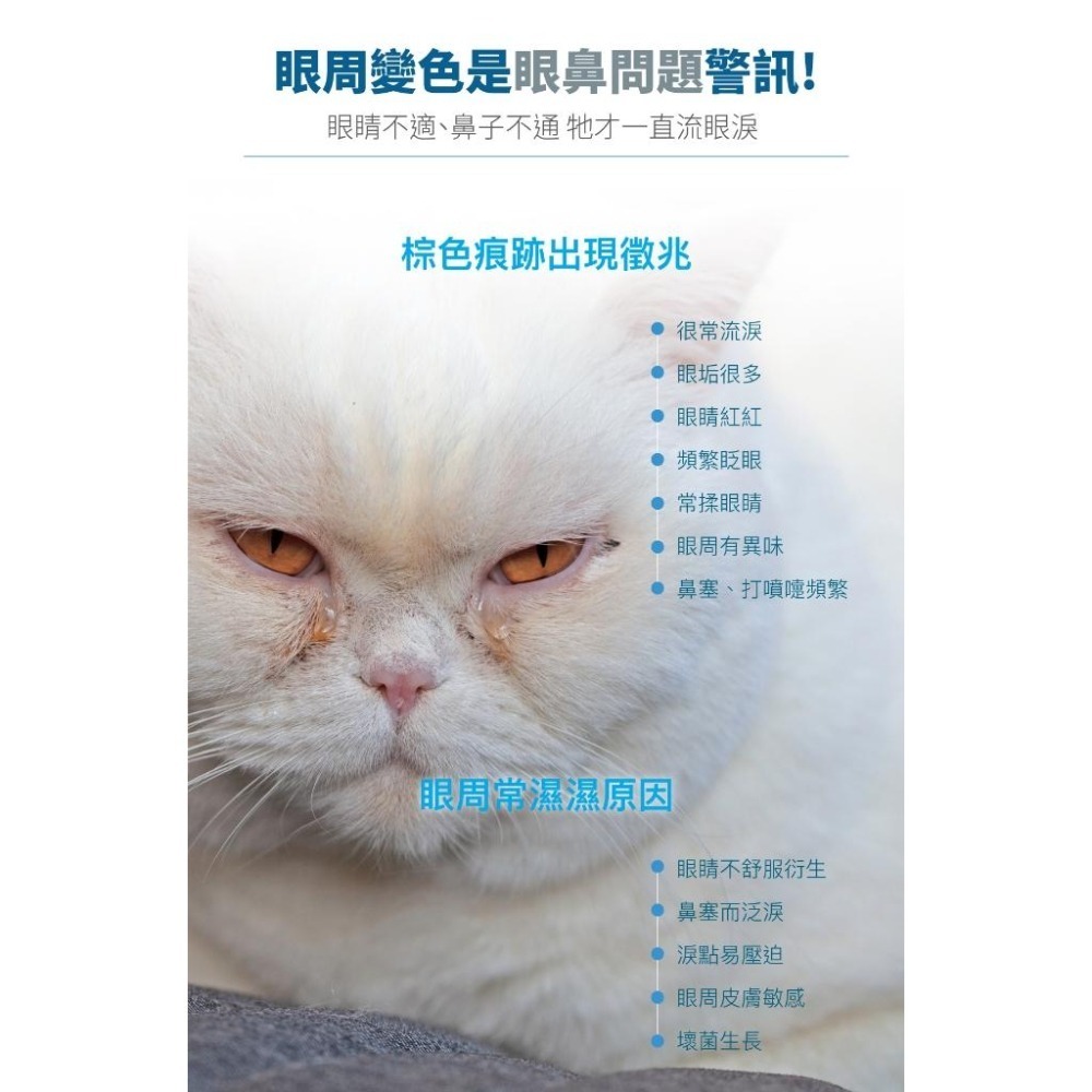 【買大送小】木入森MRS-貓寶痕淨白(S)30顆/盒 (M)60顆/盒 寵物淚痕 貓保健品 去淚痕-細節圖2