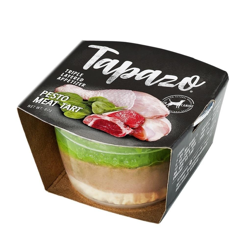【短效出清】TAPAZO 特百滋 狗罐頭 開胃三層杯 罐頭 寵物食品 罐頭 三層杯 80g【貓多多寵物小舖】-細節圖2