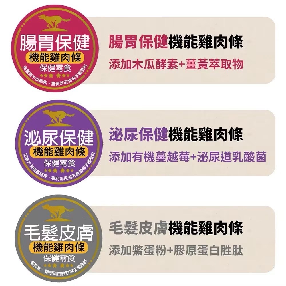 AStar 犬用機能肉條100g 軟肉條 保健零食 老幼成犬可食用 營養點心 狗點心 狗零食-細節圖5