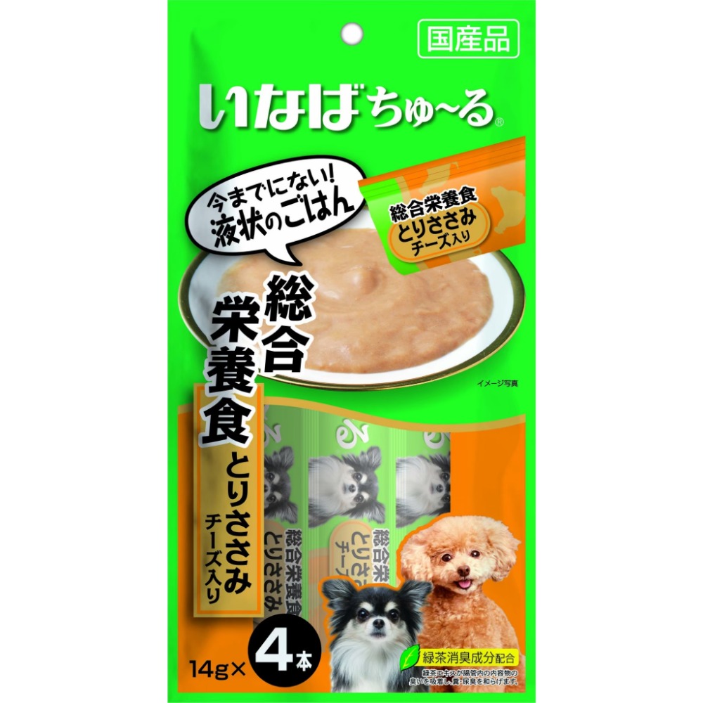 日本肉泥第一品牌 CIAO 汪啾嚕 INABA 狗肉泥 寒天肉泥 14g(一包有4條) 狗零食 肉泥條 狗點心-規格圖6