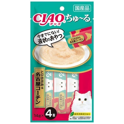 日本 CIAO  貓肉泥 啾嚕肉泥 寒天肉泥  4條入 啾嚕燒肉泥 燒寒天 乳酸菌 旨定肉泥 機能保健系列-規格圖5