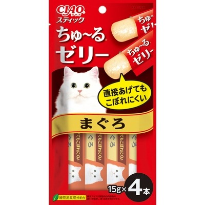 日本 CIAO  貓肉泥 啾嚕肉泥 寒天肉泥  4條入 啾嚕燒肉泥 燒寒天 乳酸菌 旨定肉泥 機能保健系列-規格圖5