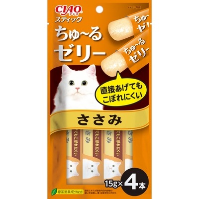 日本 CIAO  貓肉泥 啾嚕肉泥 寒天肉泥  4條入 啾嚕燒肉泥 燒寒天 乳酸菌 旨定肉泥 機能保健系列-規格圖5