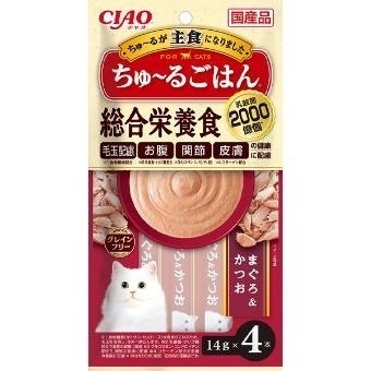日本 CIAO  貓肉泥 啾嚕肉泥 寒天肉泥  4條入 啾嚕燒肉泥 燒寒天 乳酸菌 旨定肉泥 機能保健系列-規格圖5