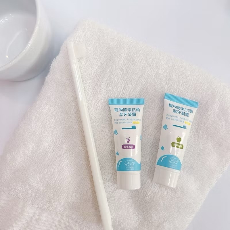 小小毛孩 寵物潔牙凝露5ml （單條）隨機口味 不含寵物牙刷 狗牙膏 貓牙膏 寵物刷牙 除口臭-細節圖2
