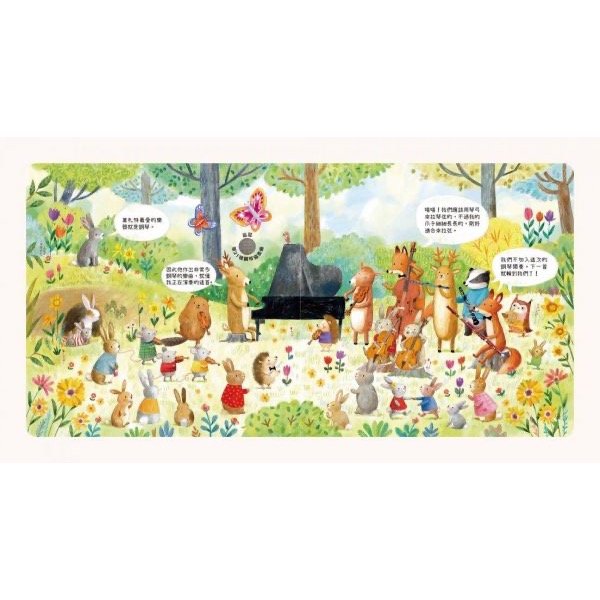 森林裡的動物音樂會系列-細節圖11