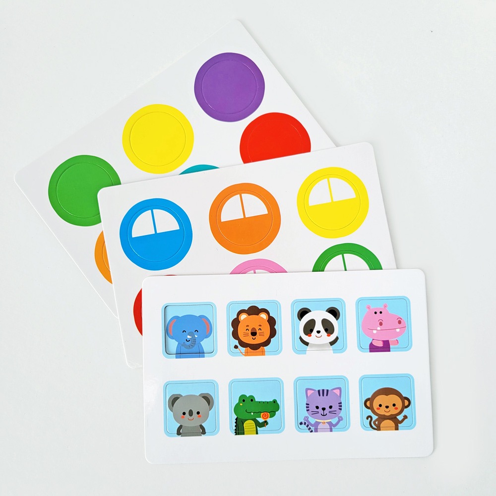 寶寶第一套安靜撕貼桌遊-細節圖3