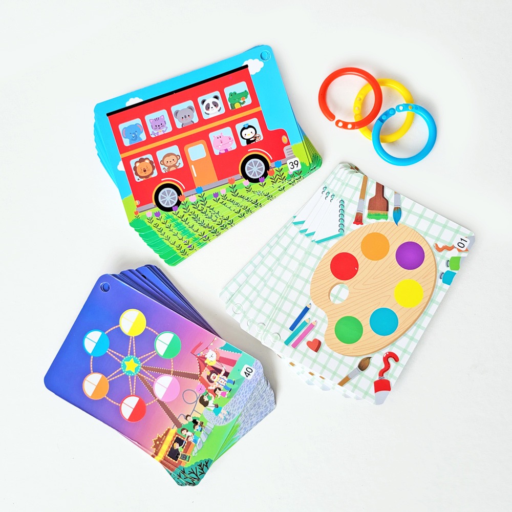 寶寶第一套安靜撕貼桌遊-細節圖5