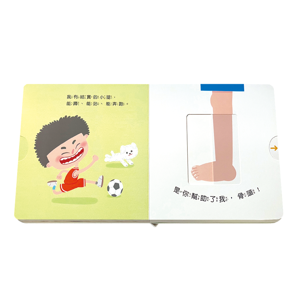 米米特特身體遊戲書(全套10冊)盒裝－－－推、拉、翻、轉、摸、聞、聽、看、貼..等50多個互動操作機關-細節圖10
