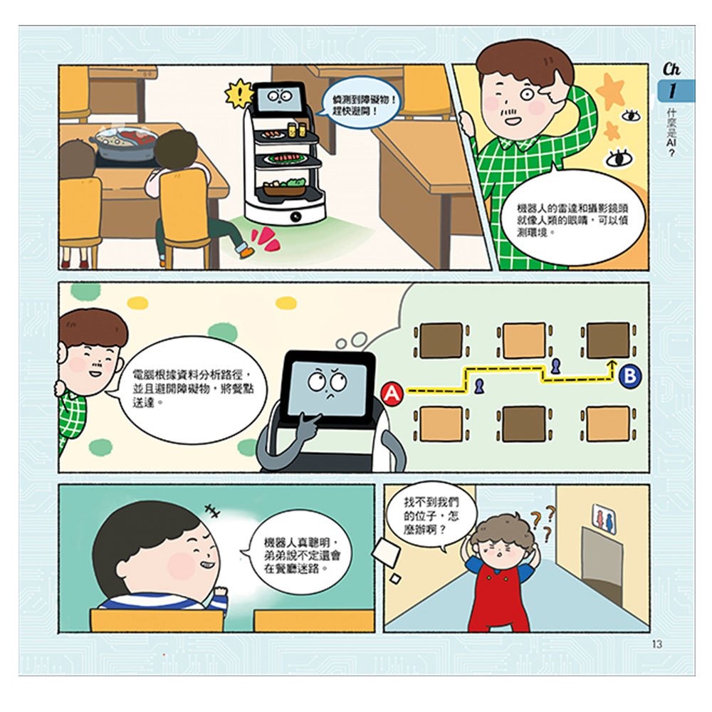 漫畫圖解一看就懂－AI為什麼重要，AI是人類解決未來難題的助力-細節圖3