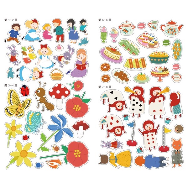 童話貼紙書系列-全景閱讀格林童話貼紙書(一套8本)-細節圖6