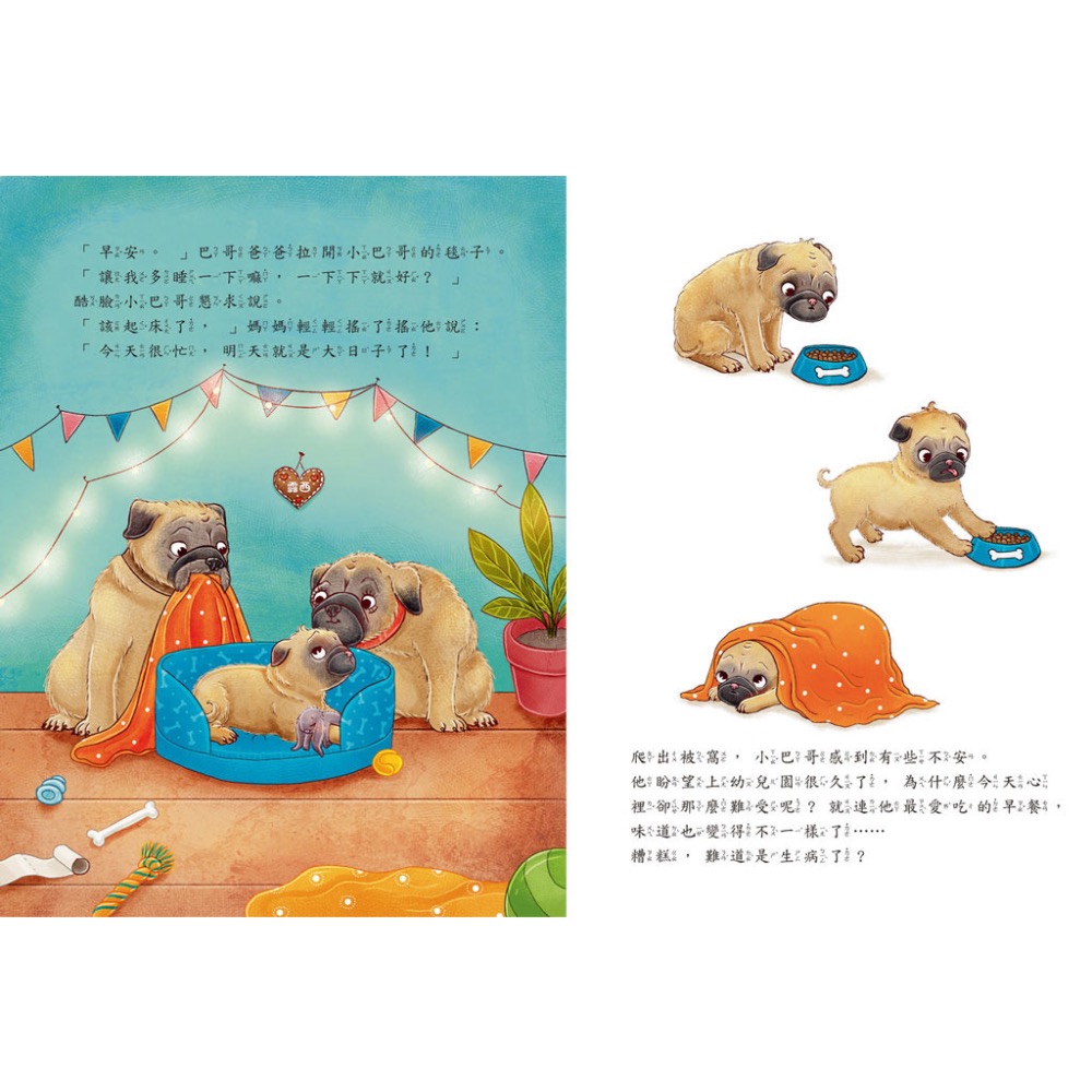 酷臉小巴哥勇敢一點！-細節圖2