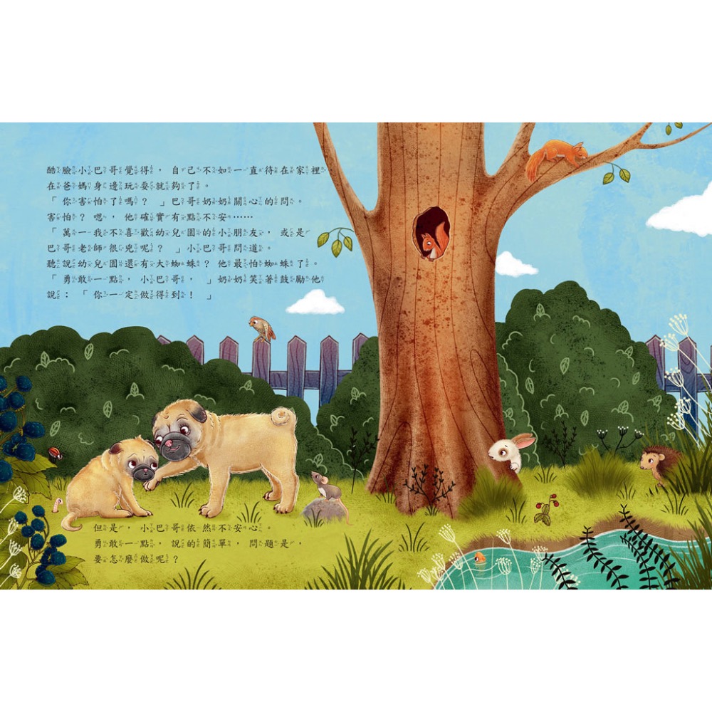 酷臉小巴哥勇敢一點！-細節圖3