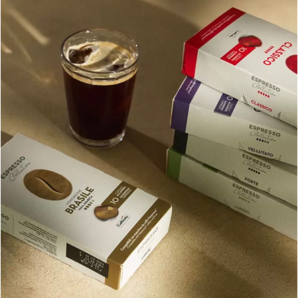 （好市多代購）Caffitaly 100顆咖啡膠囊組 內含5種風味 適用 Nespresso 咖啡機-細節圖2