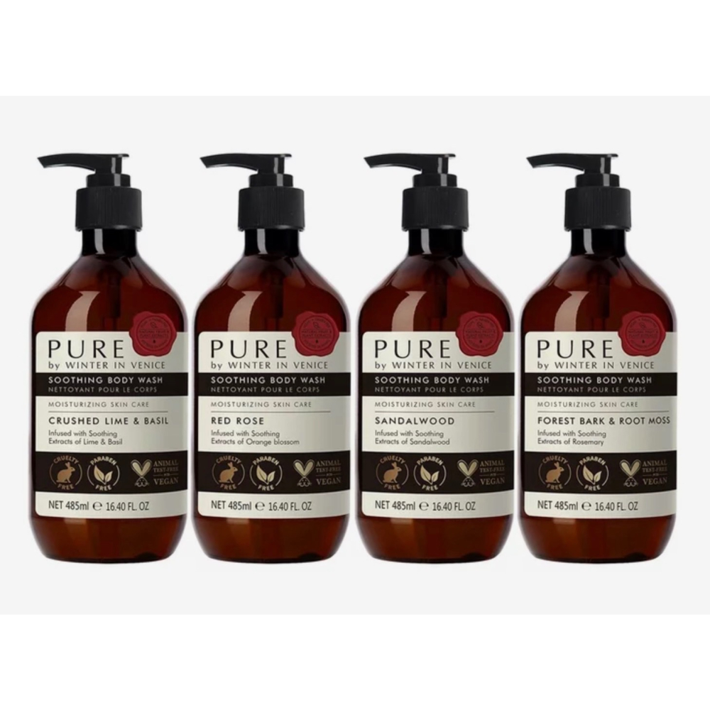 (好市多代購）Winter In Venice 身體洗沐組485毫升 X 4入-細節圖2