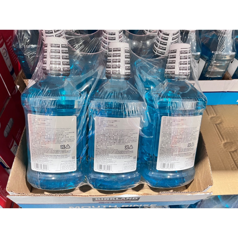 （好市多代購）科克蘭 漱口水1.5公升X3入-細節圖2