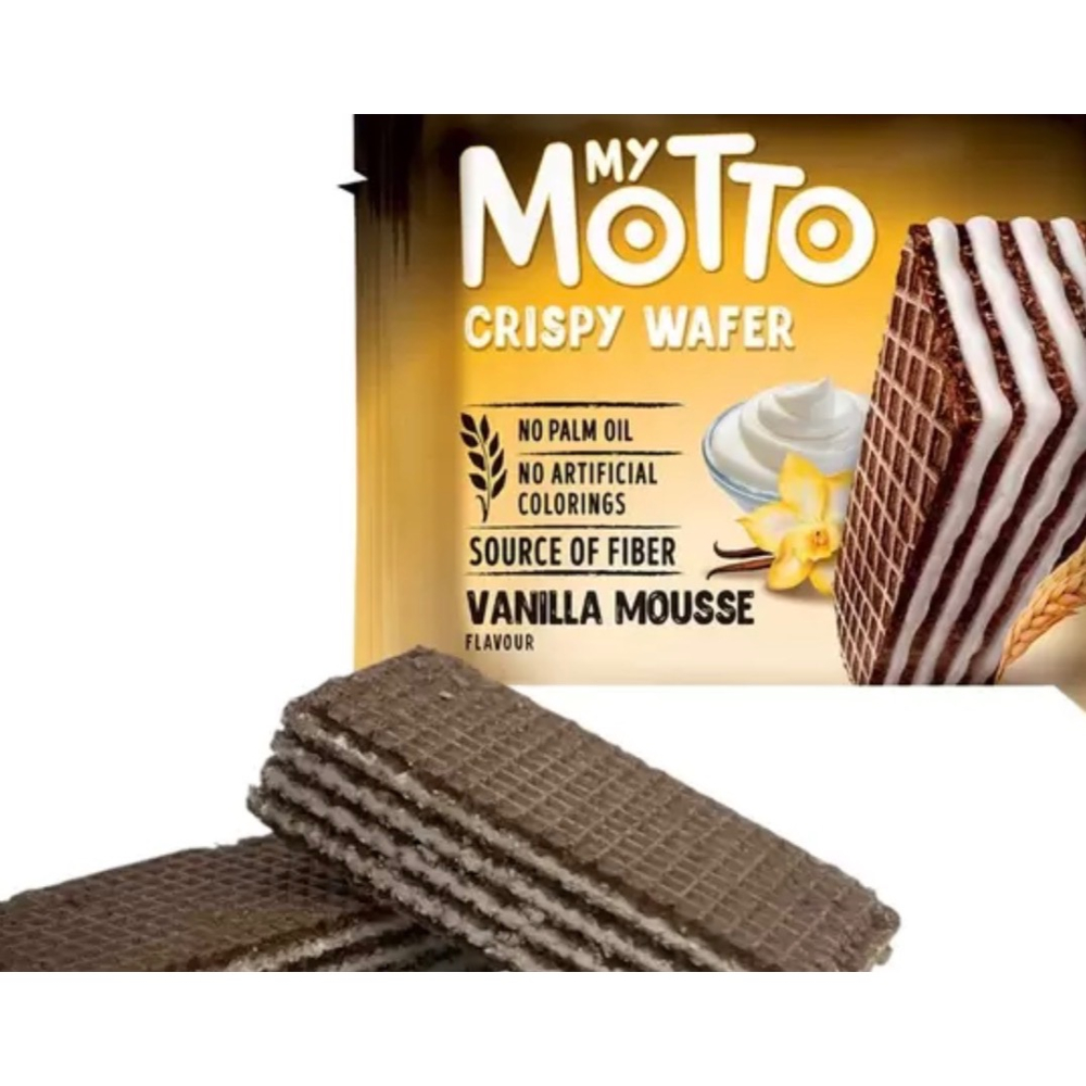 （好市多代購）My Motto 威化餅 香草風味牛奶30公克 X 20包-細節圖2