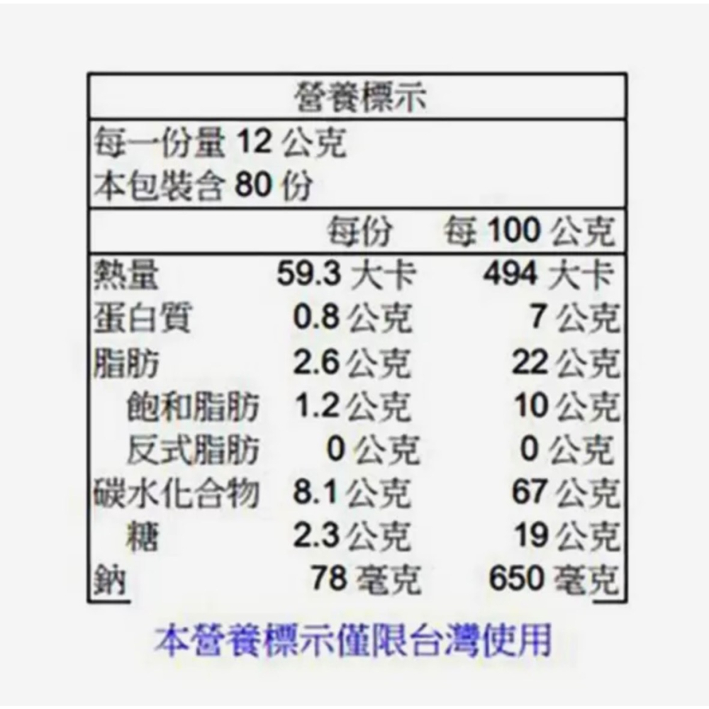 （好市多代購）Richy 瑞奇 富裕蔬菜餅960公克-細節圖2