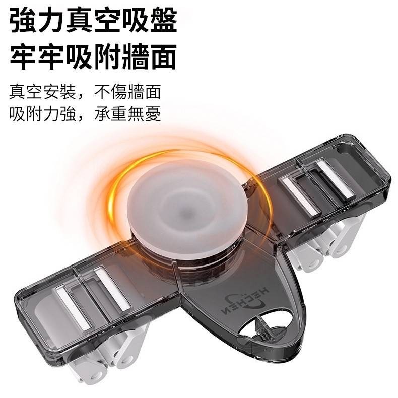 🌠🌠防滑透明矽膠滾輪雙格拖把架🌠🌠-細節圖5