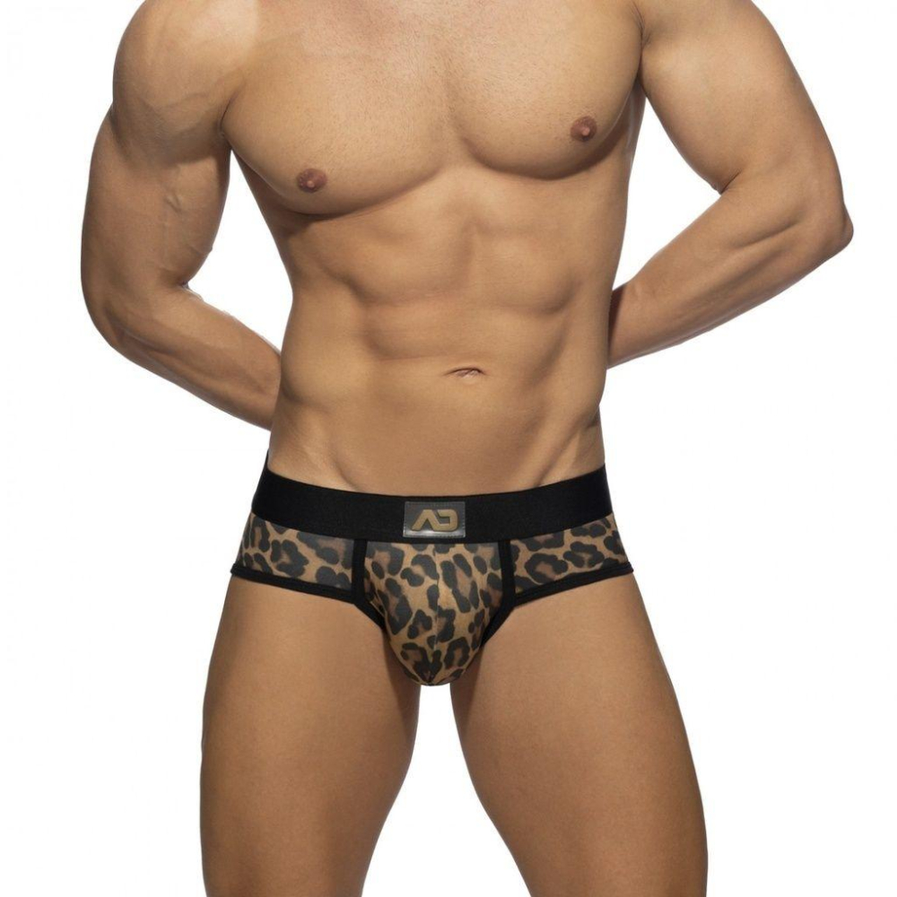 【ADDICTED】 豹紋性感三角內褲 AD LEOPARD FRESH BRIEF - AD1134-細節圖2