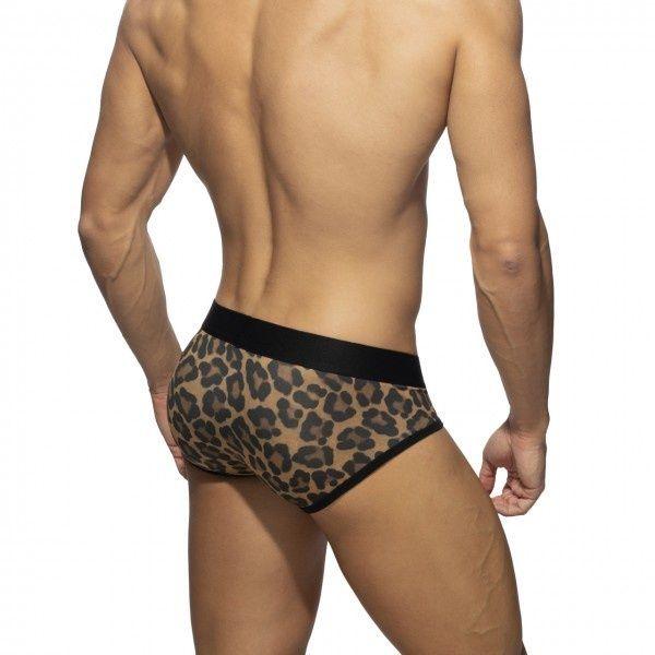 【ADDICTED】 豹紋性感三角內褲 AD LEOPARD FRESH BRIEF - AD1134-細節圖4