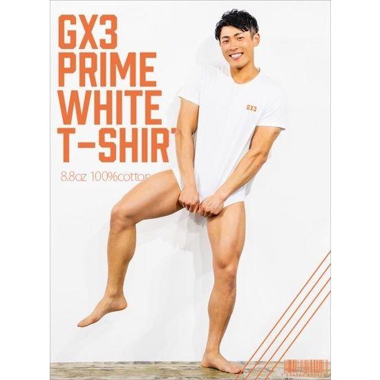 【GX3】 WEAR-純白色厚磅短袖T恤 運動健身高磅數短T 1條裝 K1493 -《Men Style》-細節圖3