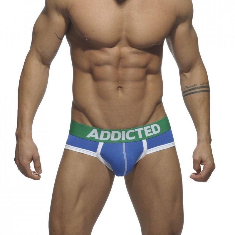 【ADDICTED 】三件組基本款運動三角褲  AD性感情趣內褲-AD301P 《Men Style》-細節圖2