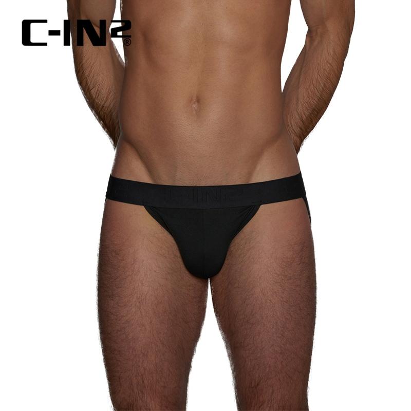 C-IN2 Pro 時尚極簡網狀四向彈性後空三角褲 CIN2運動素色透氣網眼後空內褲 C5925-細節圖7