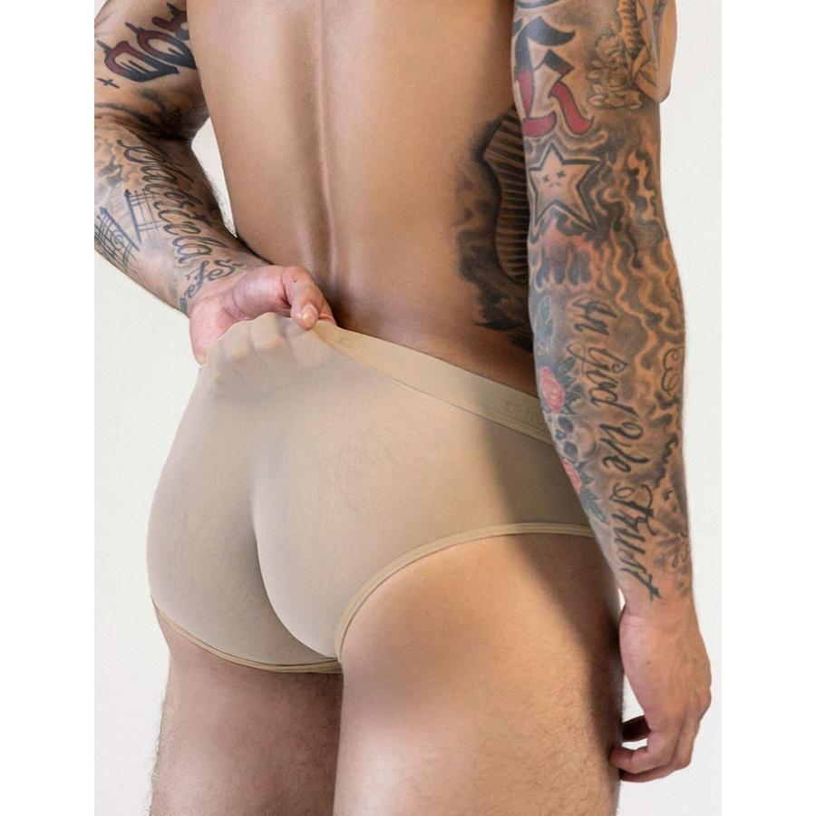 C-IN2 透視感Sheer Brief透網低腰三角內褲 CIN2裸露感低腰三角褲 野裸 透明內褲 5713FA-細節圖4