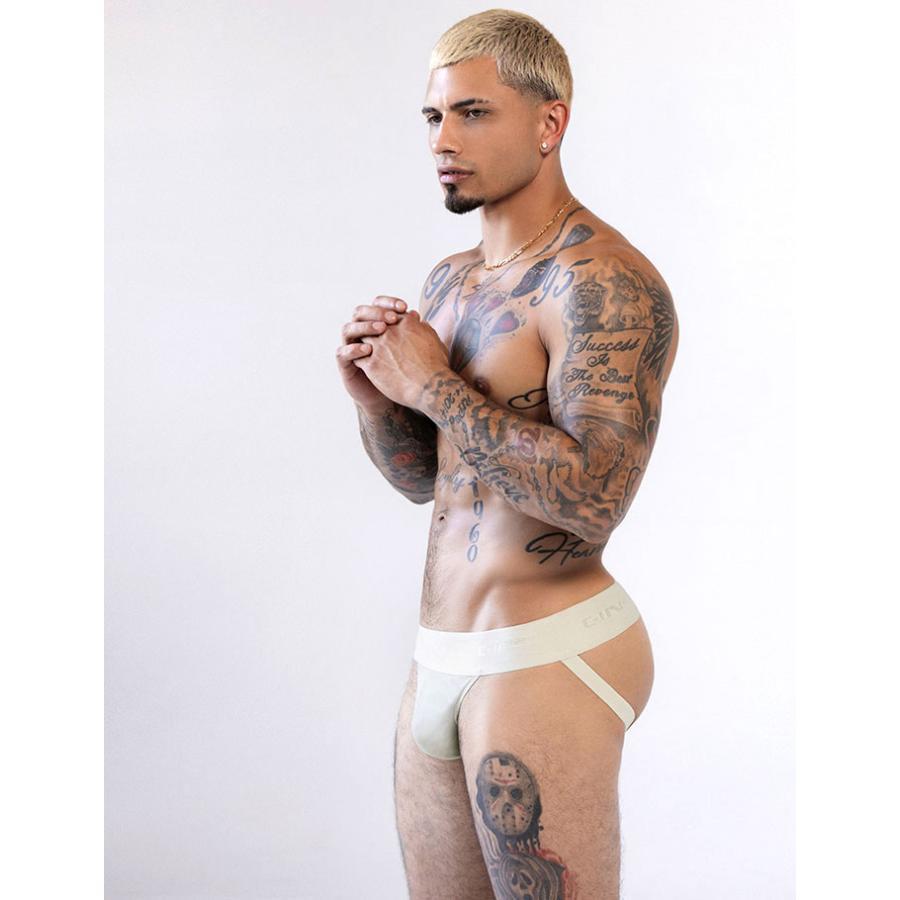 C-IN2 透視感Sheer Jock 透網低腰後空三角內褲 CIN2裸露感低腰後空三角褲 野裸 透明內褲 5725-細節圖3