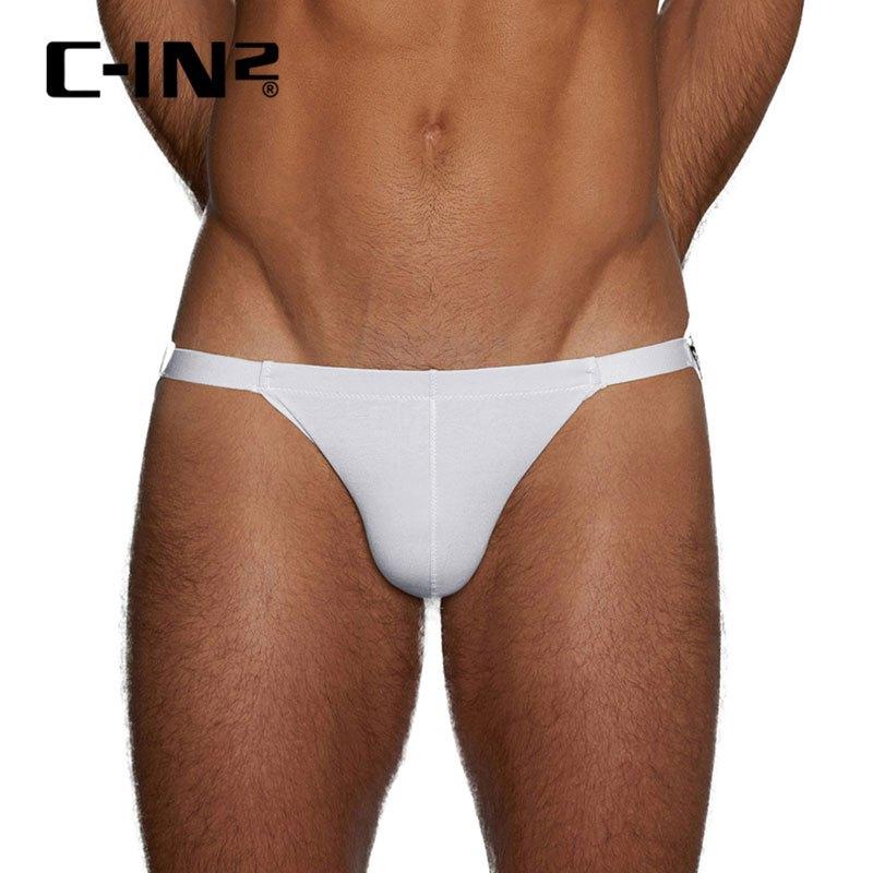 C-IN2 奢華棉莫代爾混紡四向彈性比基尼三角褲 CIN2純色低調運動比基尼內褲 時尚簡單男性內著 C2312-細節圖4