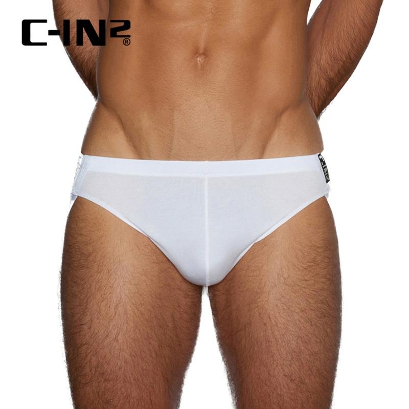 C-IN2 奢華棉莫代爾混紡四向彈性後空內褲 CIN2純色低調運動後空三角褲 簡單時尚 C2325-細節圖7