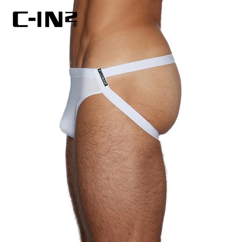 C-IN2 奢華棉莫代爾混紡四向彈性後空內褲 CIN2純色低調運動後空三角褲 簡單時尚 C2325-細節圖8