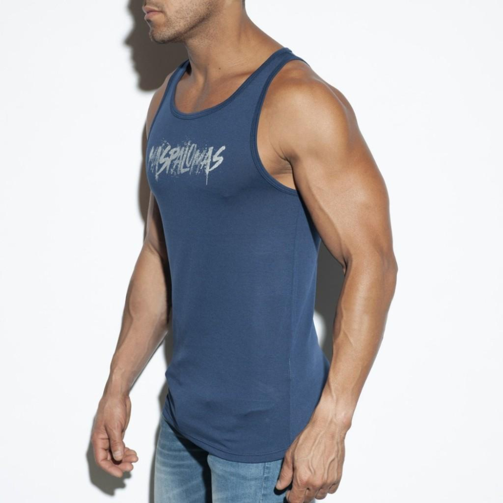ES Collection 頂級縲縈Maspalomas 運動背心 ES健身坦克背心TS256-細節圖3