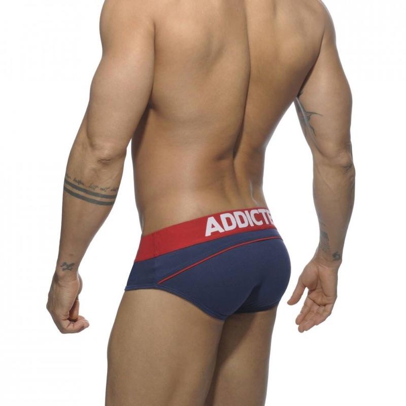 【ADDICTED 】經典標誌LOGO三角褲  AD性感情趣內褲-AD430 《Men Style》-細節圖3