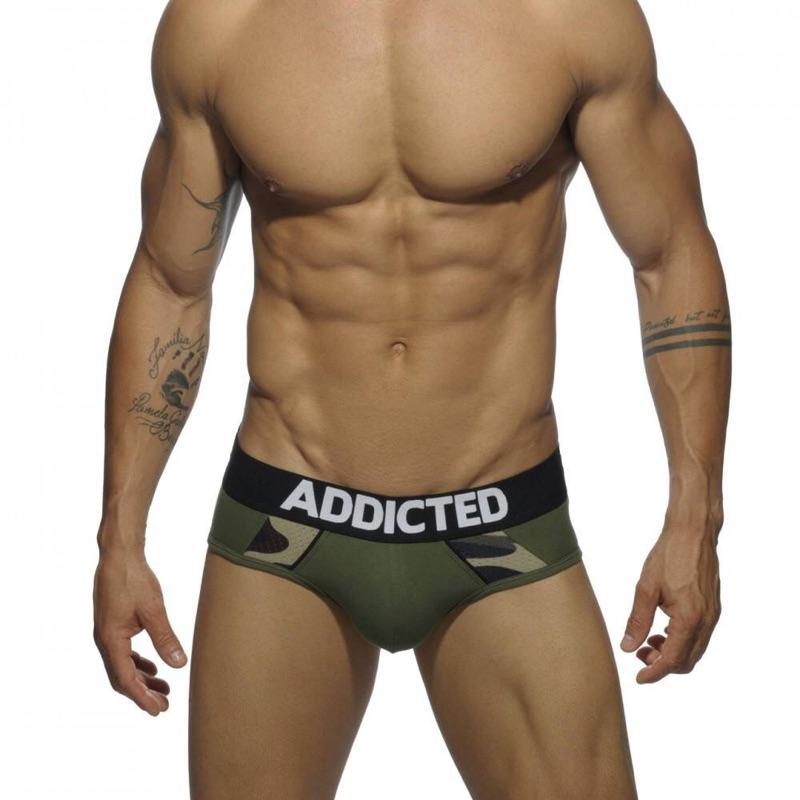【ADDICTED 】經典標誌LOGO三角褲  AD性感情趣內褲-AD430 《Men Style》-細節圖4